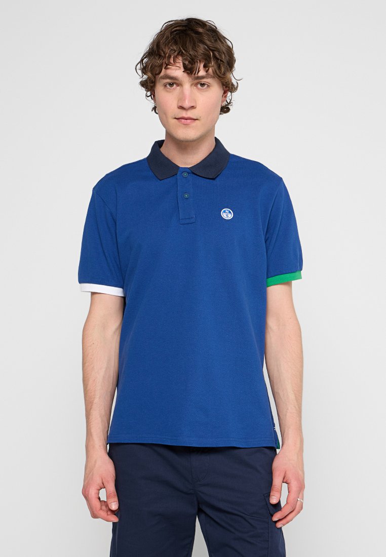 North Sails Poloshirt koningsblauw