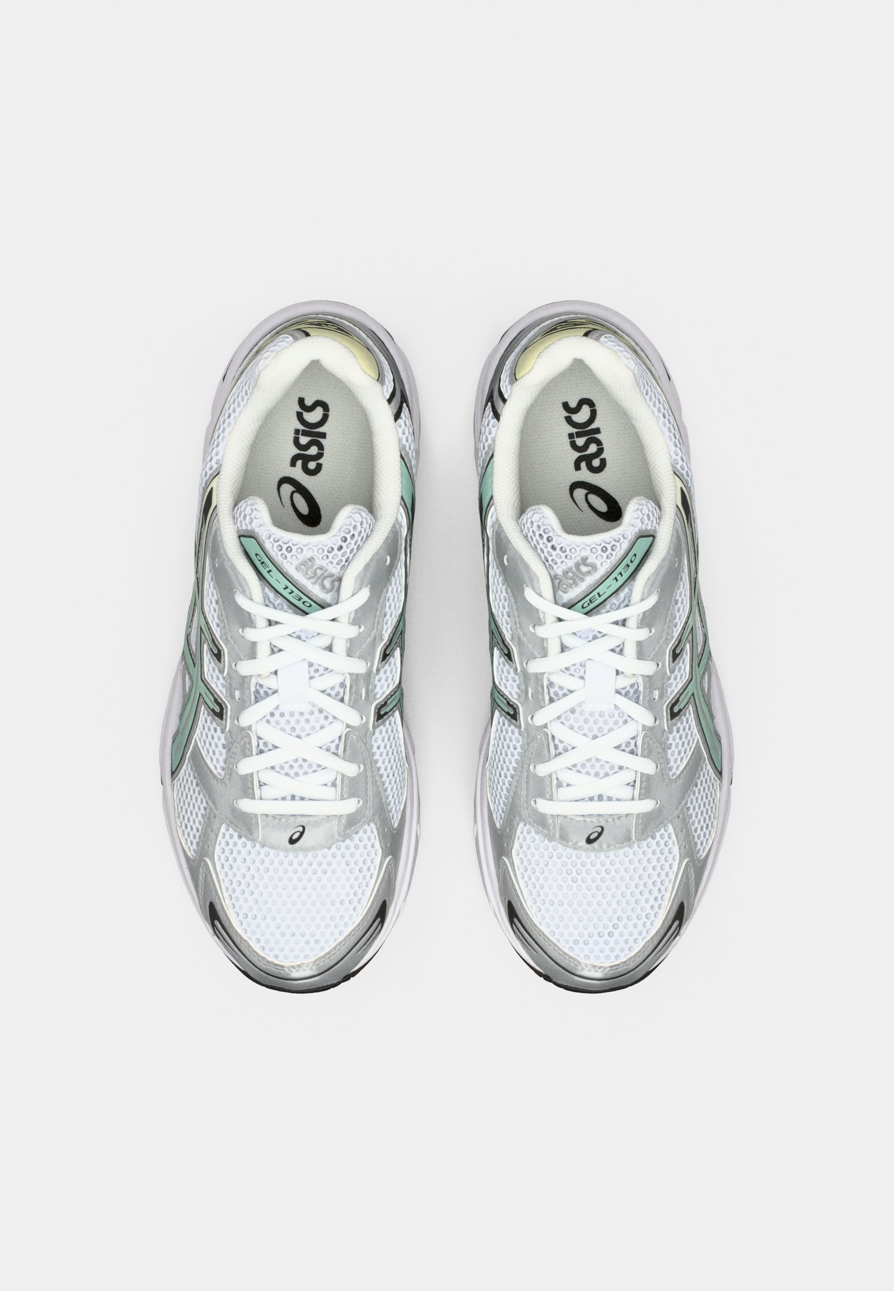 ASICS SportStyle GEL-1130 UNISEX - Sneakers low - white/verdigris