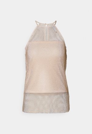 Patrizia Pepe Top - ivory skin