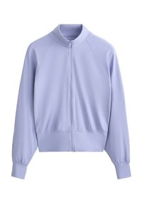 SHORT ZIP-UP - Mikina na zip - mottled blue