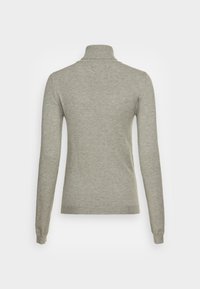 Vero Moda Tall VMHAPPINESS ROLLNECK  - Strikkegenser - light grey melange