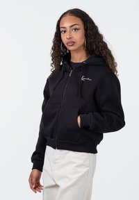 Karl Kani CHEST SIGNATURE - Sweatjacke - black