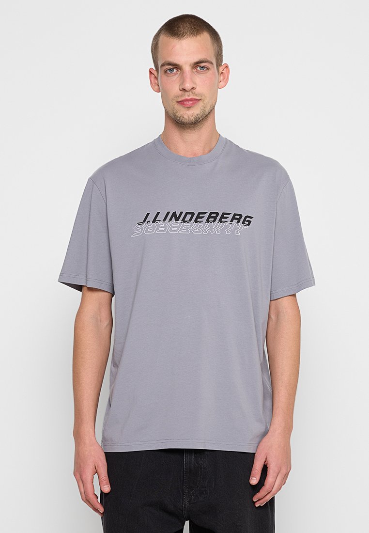 J.LINDEBERG T-shirt print donkerblauw J.LINDEBERG T-shirt print donkerblauw