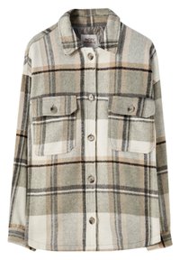 PULL&BEAR Allvädersjacka - light grey
