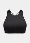 HIGH NECK BRALETTE INTENSE POWER SWIM - Haut de bikini - black