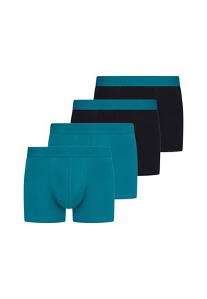 4ER PACK RETRO - Boxerkalsong - schwarz petrol
