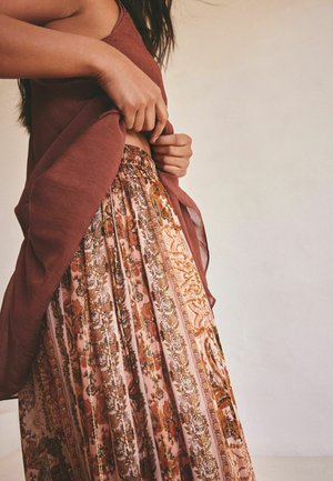 Next, Stoffhose - rust paisley print