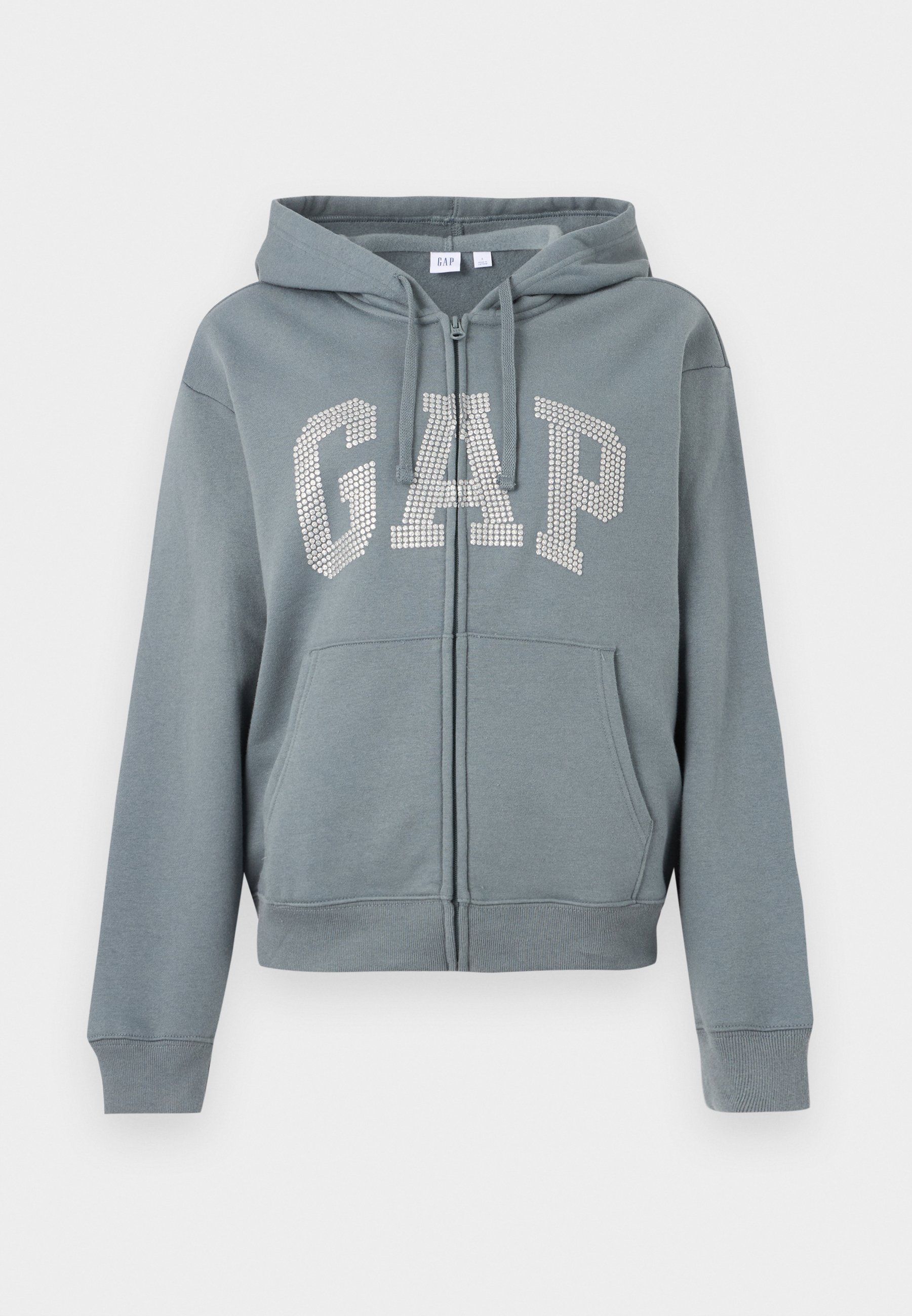 GAP HERITAGE - Zip-up sweatshirt - grey slate/grey - Zalando.co.uk