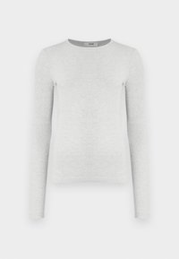 DELPHI SLIM TEE - Topper langermet - brushed grey heather