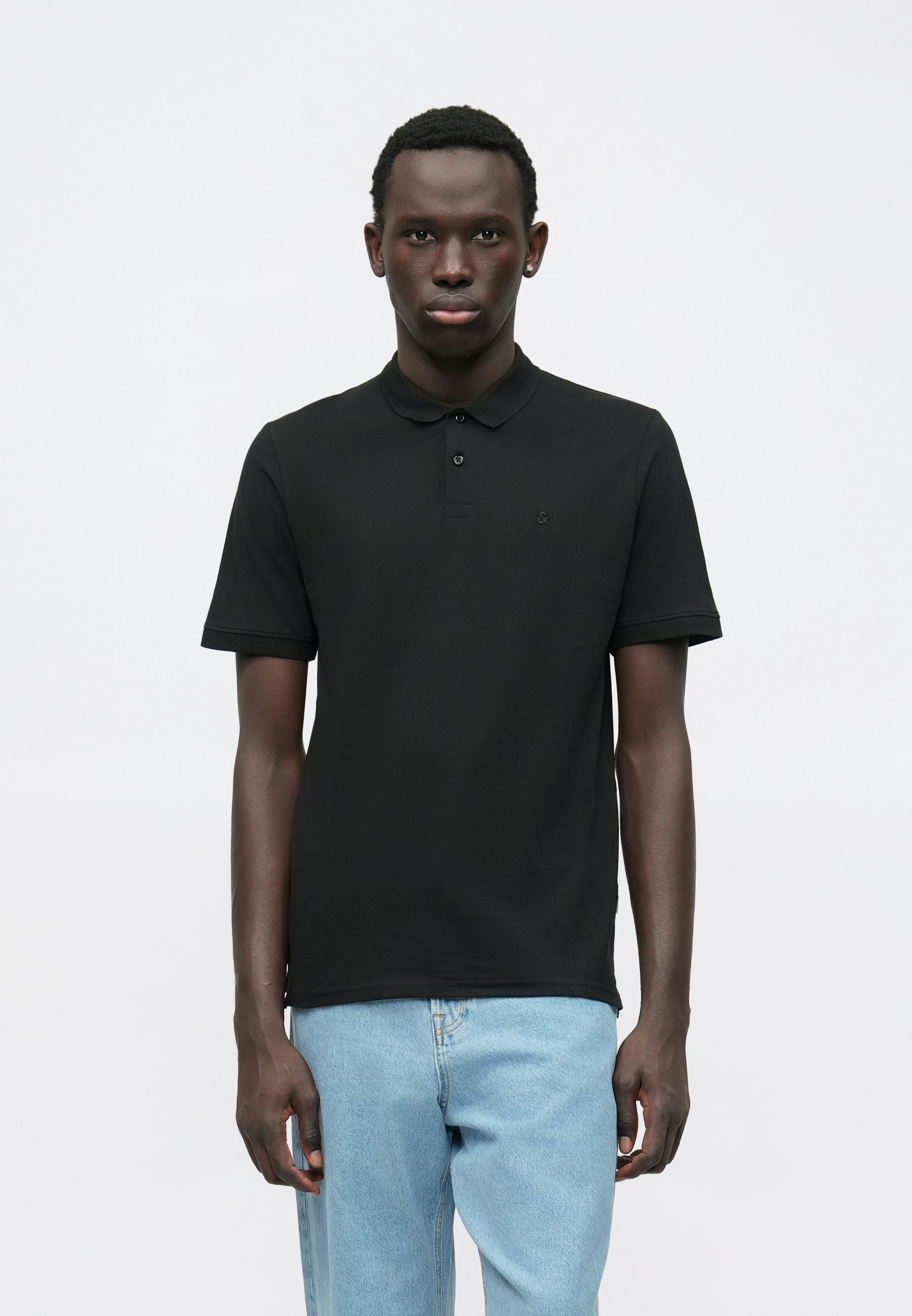 Jack & Jones JJEBASIC POLO SS NOOS - Polo shirt - black - Zalando.ie