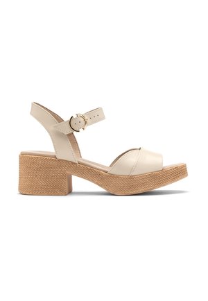 Platforminiai sandalai - beige