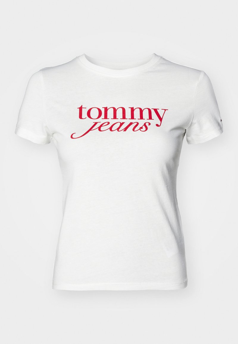 Tommy Jeans T-shirt print crème Tommy Jeans T-shirt print crème