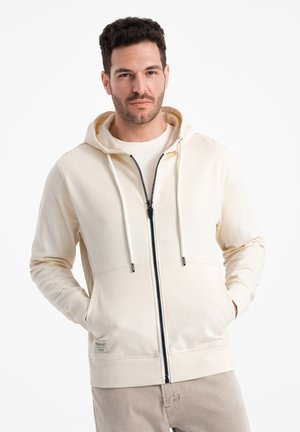 Ombre Sweatjacke - cream