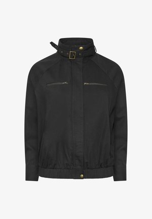 Yours Clothing, PLUS SIZE SHACKETS - Chaqueta de entretiempo - black