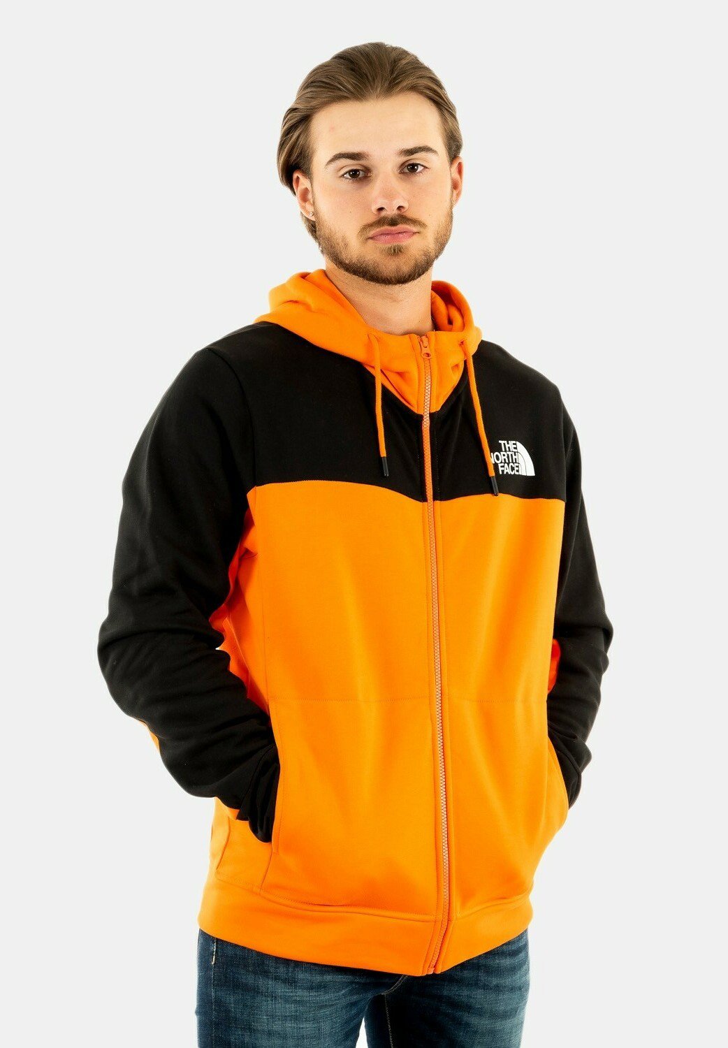 The North Face Sudadera con cremallera - orange/black/naranja - Zalando.es