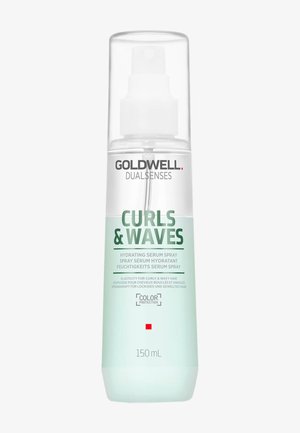 Goldwell Dualsenses Curls & Waves spray sérum hydratant pour l'élasticité des cheveux bouclés et ondulés, flacon de 150 ml avec pulvérisateur.
