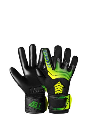 ATTRAKT AB INFINITY - Keepershandschoenen  - black safety/yellow/blck