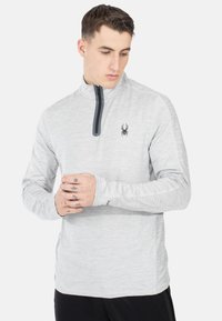 Spyder - LONG SLEEVE - Maglietta a manica lunga - grey Immagine in miniatura 1