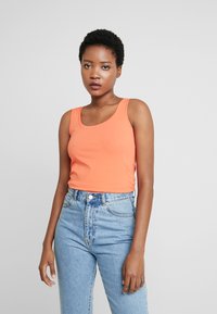 OPUS SOFT SLIM FIT - Top - fresh coral