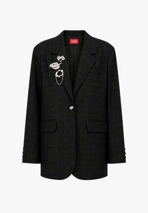 Cras, AISHA CRAS BLAZER - Blazer - dark grey check