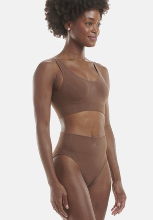 adidas Sportswear 2-PACK - Slip - braun mel