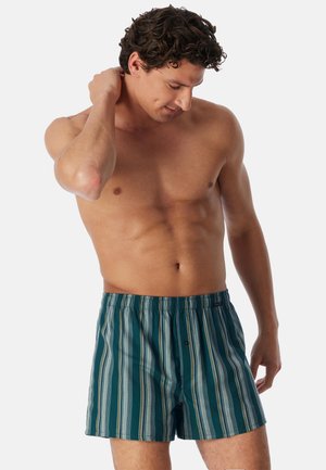 Schiesser, SCHIESSER 4 PACK - Boxershorts - grau   petrol