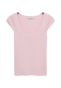 SHORT-SLEEVED - Basic T-shirt - light pink