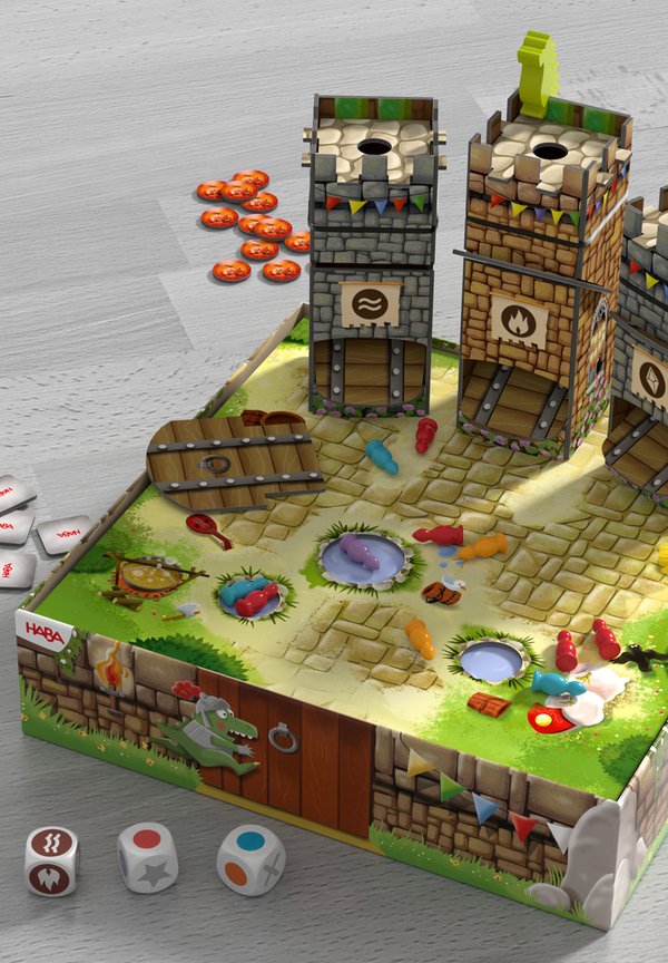 RUMPELRITTER – Brettspiel – bunt