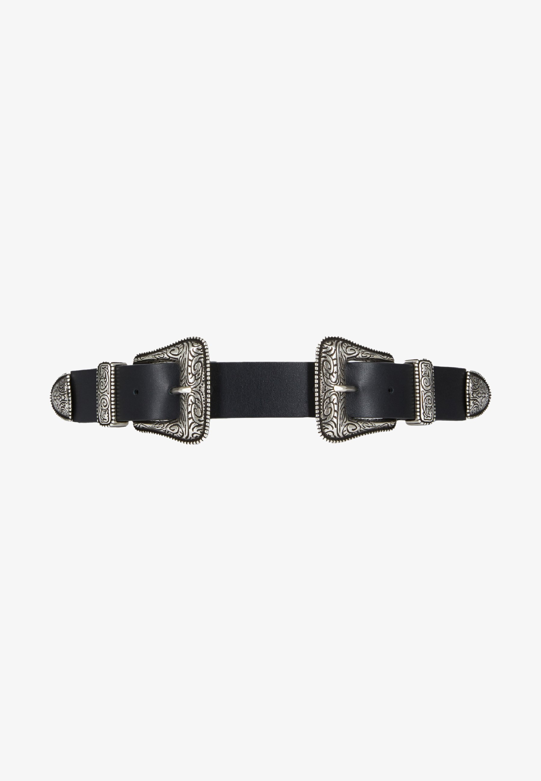 The Kooples Ceinture taille haute black/noir ZALANDO