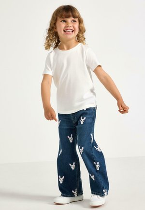 Lindex, LINDEX WIDE JEANS WITH REGULAR WAIST LINDEX - Jeans Relaxed Fit - blue denim