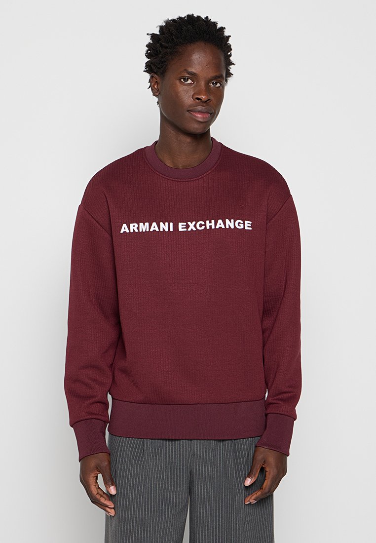 Armani Exchange Sweater donkerrood Armani Exchange Sweater donkerrood