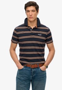 Superdry & Co Poloshirt - eclipse navy multi stripe