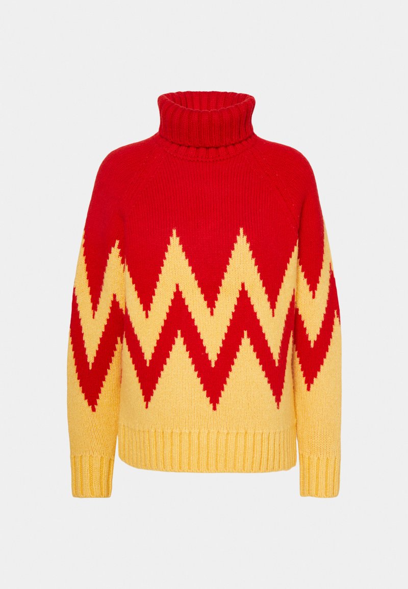 Damen Bekleidung | AKNVAS TURNER Strickpullover tomato/rot - JO59300 Damen Bekleidung | AKNVAS TURNER Strickpullover tomato/rot - JO59300