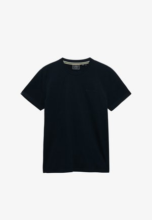 Superdry & Co, SUPERDRY ESSENTIAL COMPANY LOGO EMBROIDERED T-SHIRT.. - T-shirts basic - eclipse navy navy