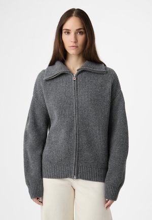 Fila APPAREL GIOVANNI FULL-ZIP - Vest - grey melange