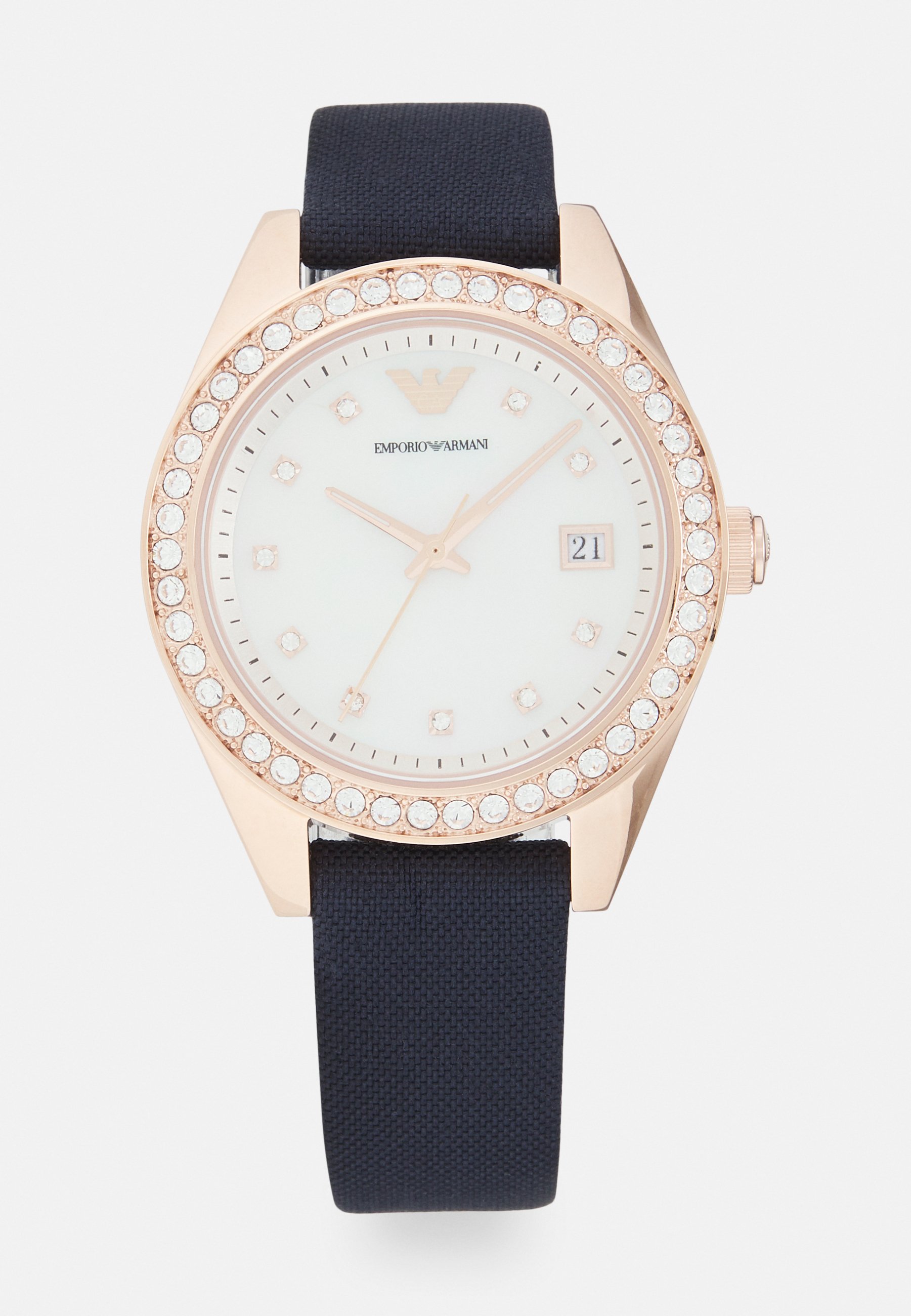 armani gold watch