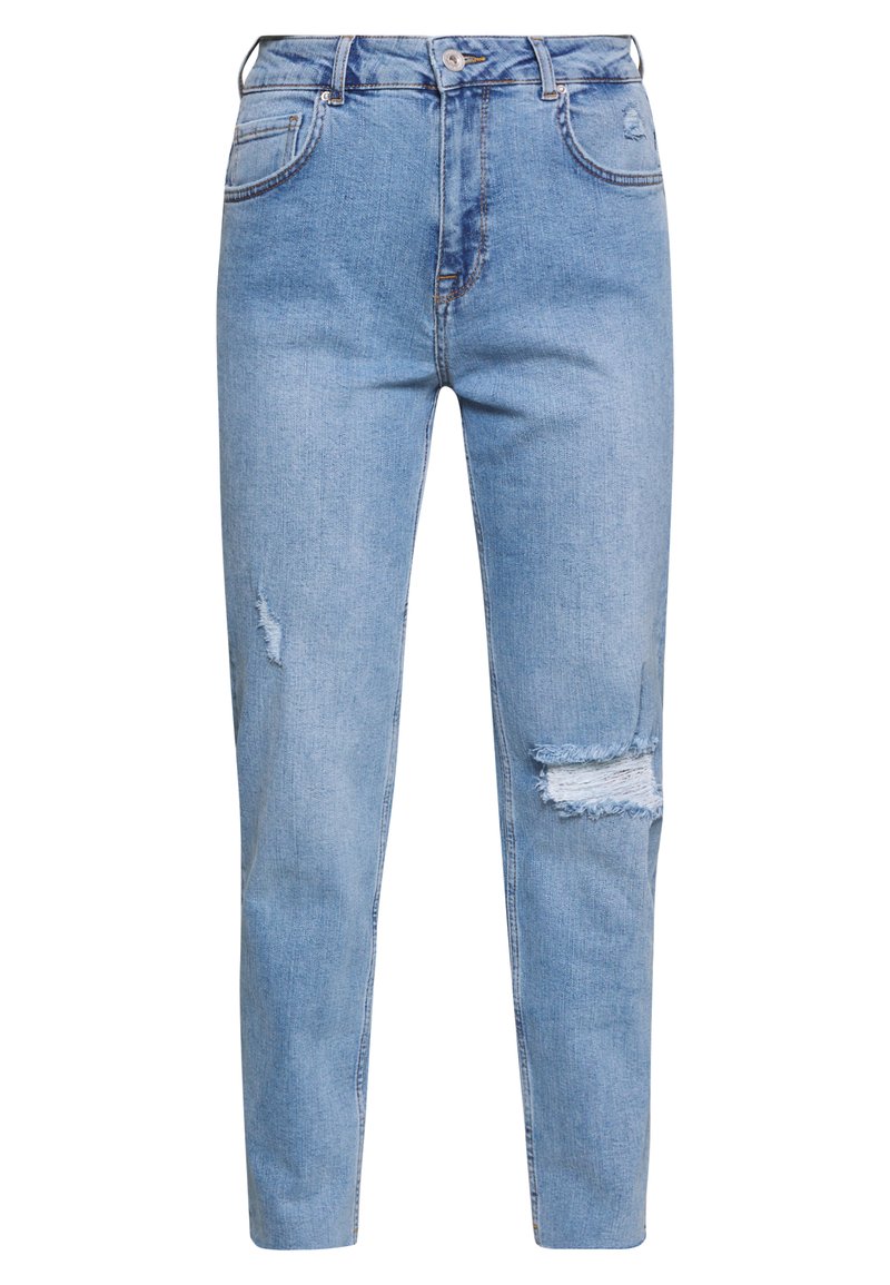 Noisy May Straight leg jeans blauw denim/bluedenim