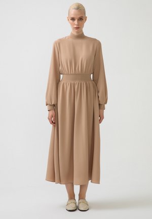 ELASTIC WAISTED - Denn aty - beige