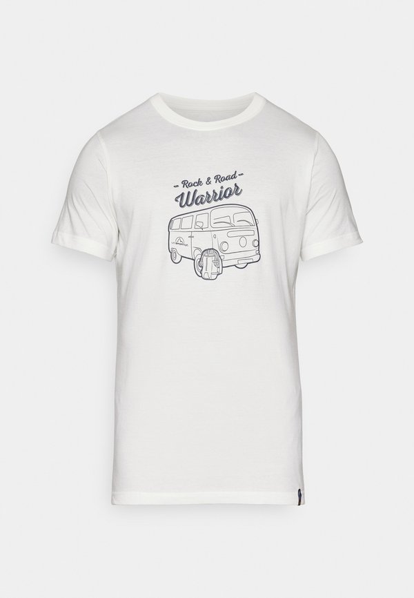 VAN - Print T-shirt - chalk4