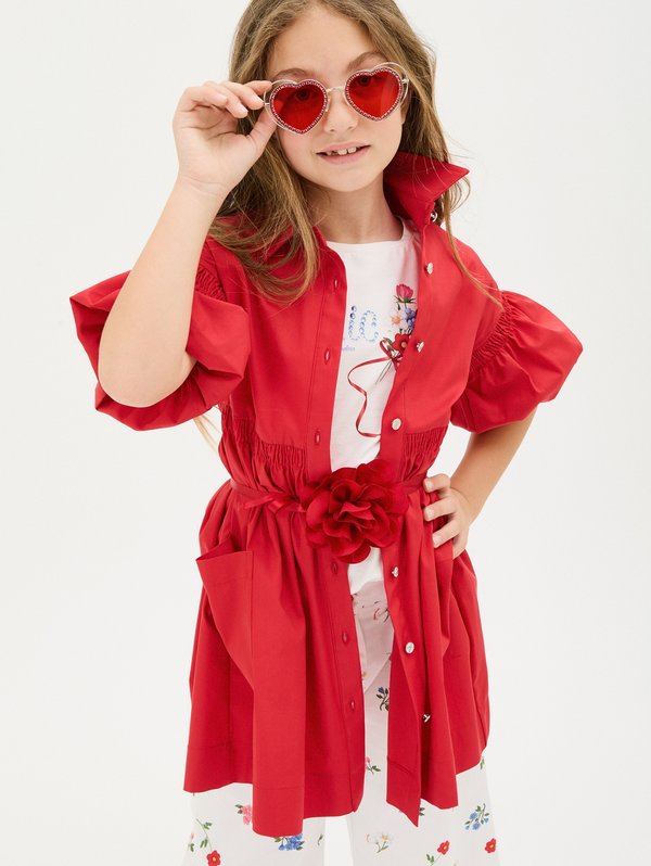 ABITO CHEMISIER LEVANTINA - Cocktailkleid/festliches Kleid - rosso