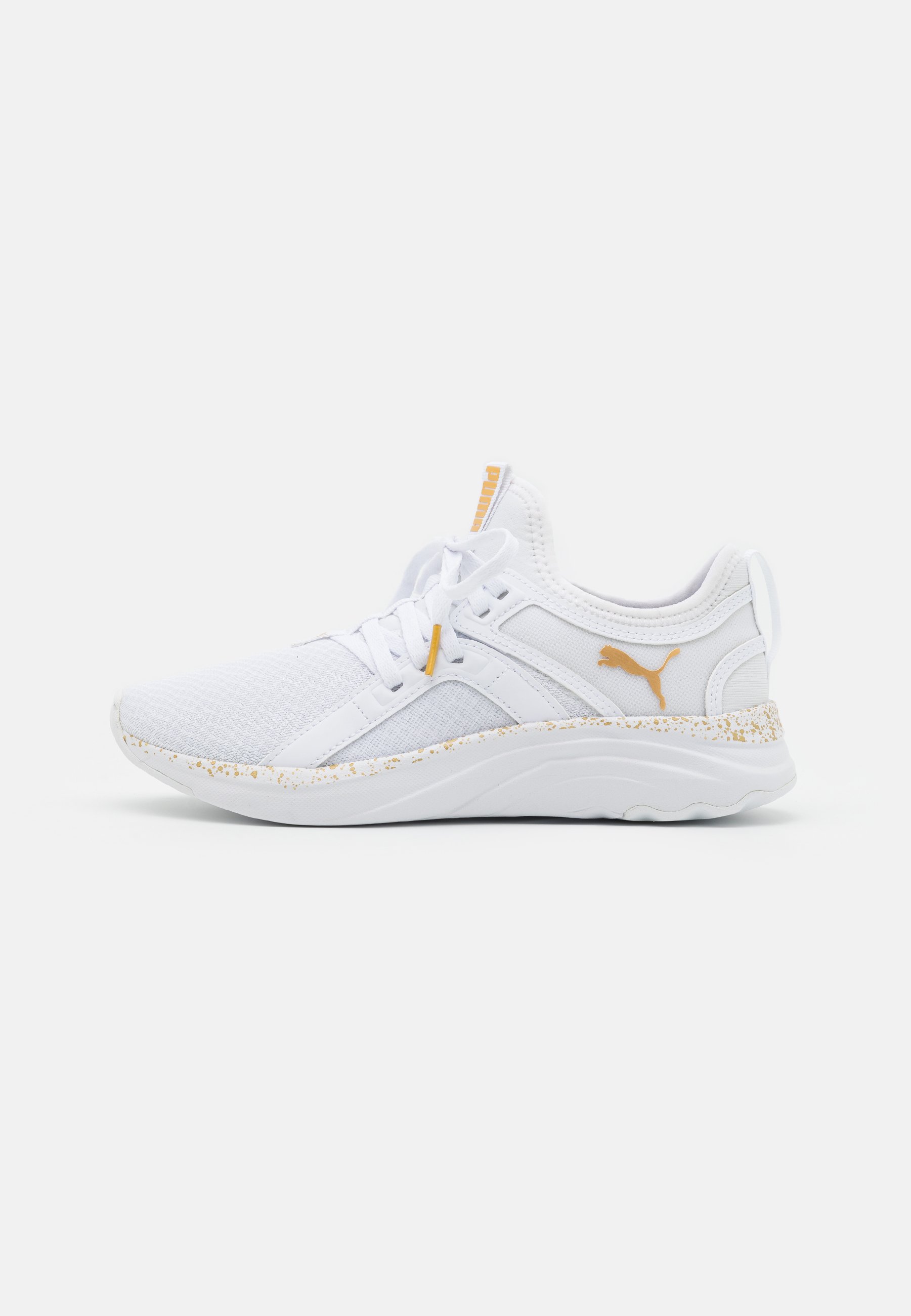 puma gold white