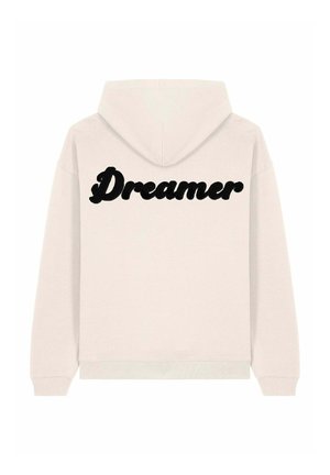 DREAMER BACK EMBROIDERY UNISEX - Hoodie - off white