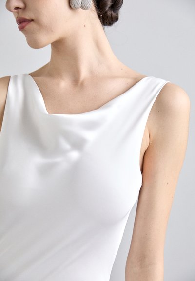 Norma Kamali MARIA GOWN - Occasion wear - snow white/white - Zalando.ie