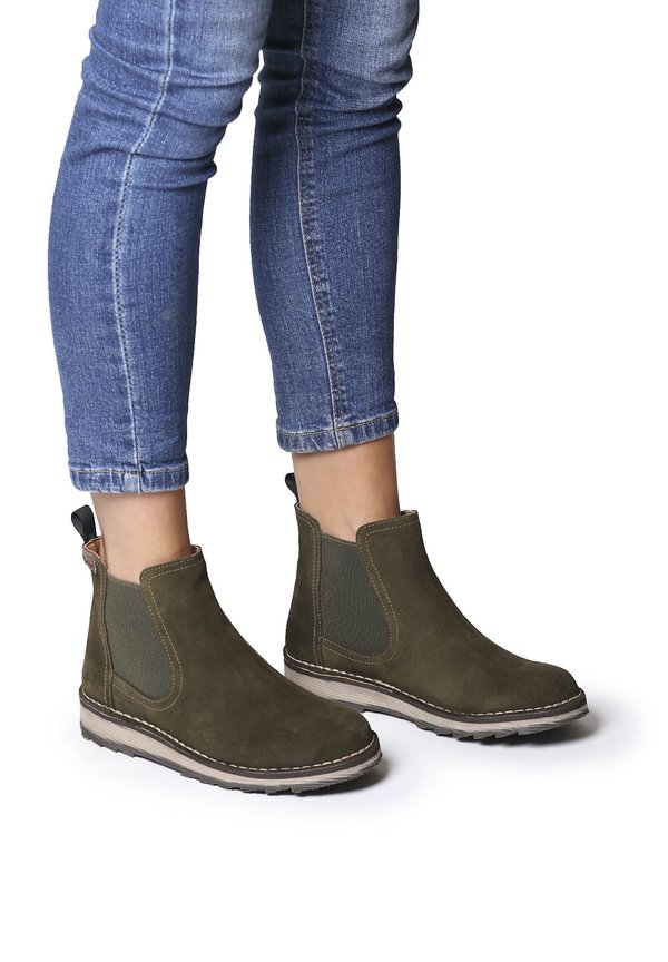 ISONA-SY - Ankle Boot - caqui