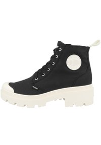 Palladium Stivaletti stringati - black