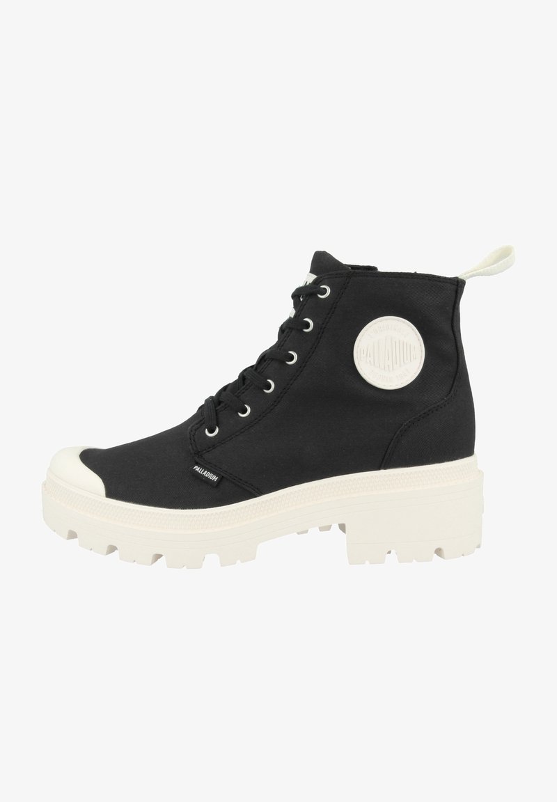 Palladium Stivaletti stringati - black