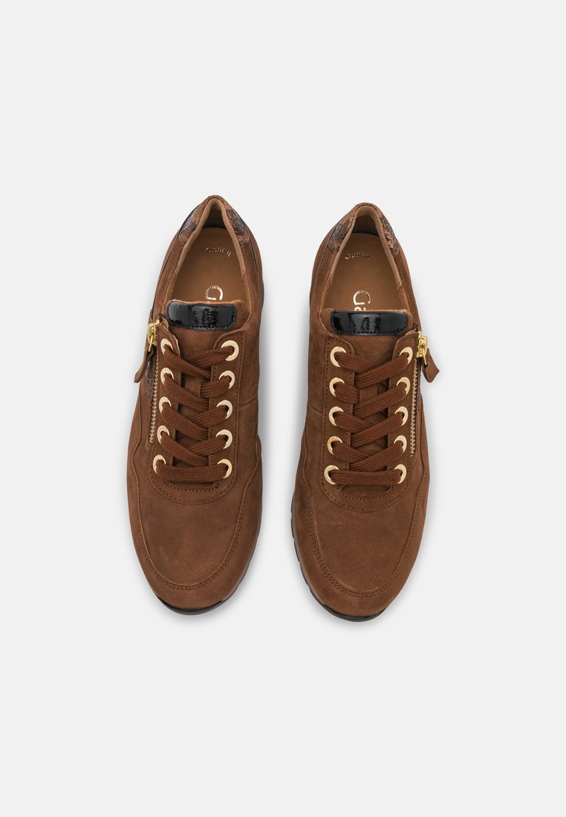 Damen Sneaker | Gabor Comfort Sneaker low whisky/schwarz/braun - HJ24643 Damen Sneaker | Gabor Comfort Sneaker low whisky/schwarz/braun - HJ24643