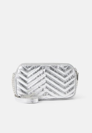 PARFOIS CROSSBODY BAG GORILLA - Borsa a tracolla - silver-coloured