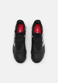 adidas Performance COPA SENSE 3 TF - Botas de futebol para piso sintético - core black/footwear white/vivid red