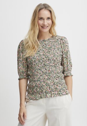 FRMALU BL - Blouse - camellia rose mix aop a